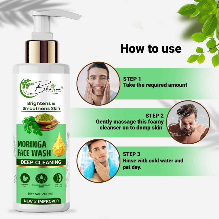 Moringa Face Wash - Image 2