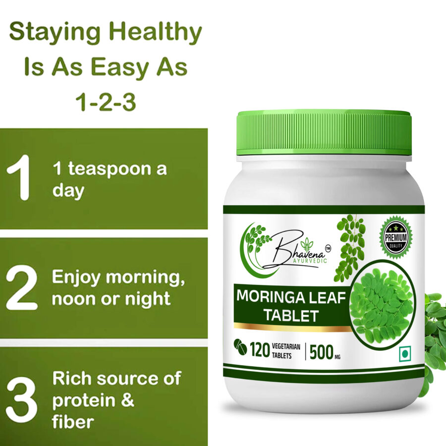 Moringa Leaf Tablets - Image 3